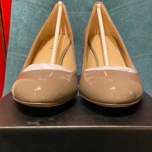 NWB Coach Devon Patent Heel Sz 9 in Fog